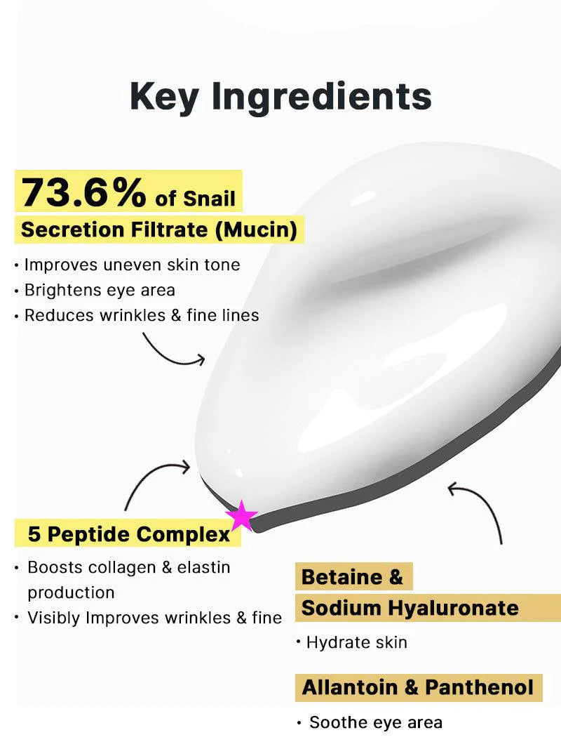 Advanced Snail Peptide Eye Cream 25ml