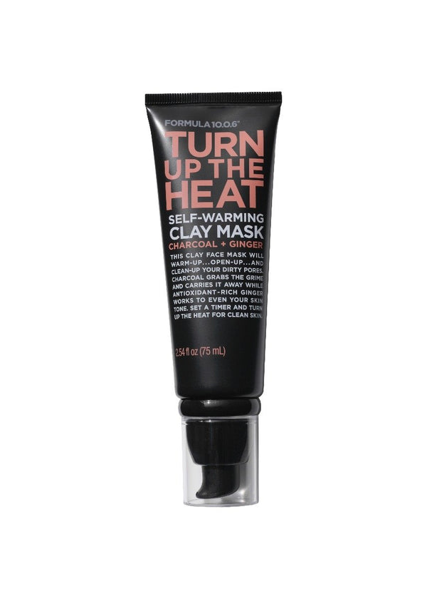 Turn Up The Heat - Self-Warming Clay Mask  Charcoal + Ginger 75ml