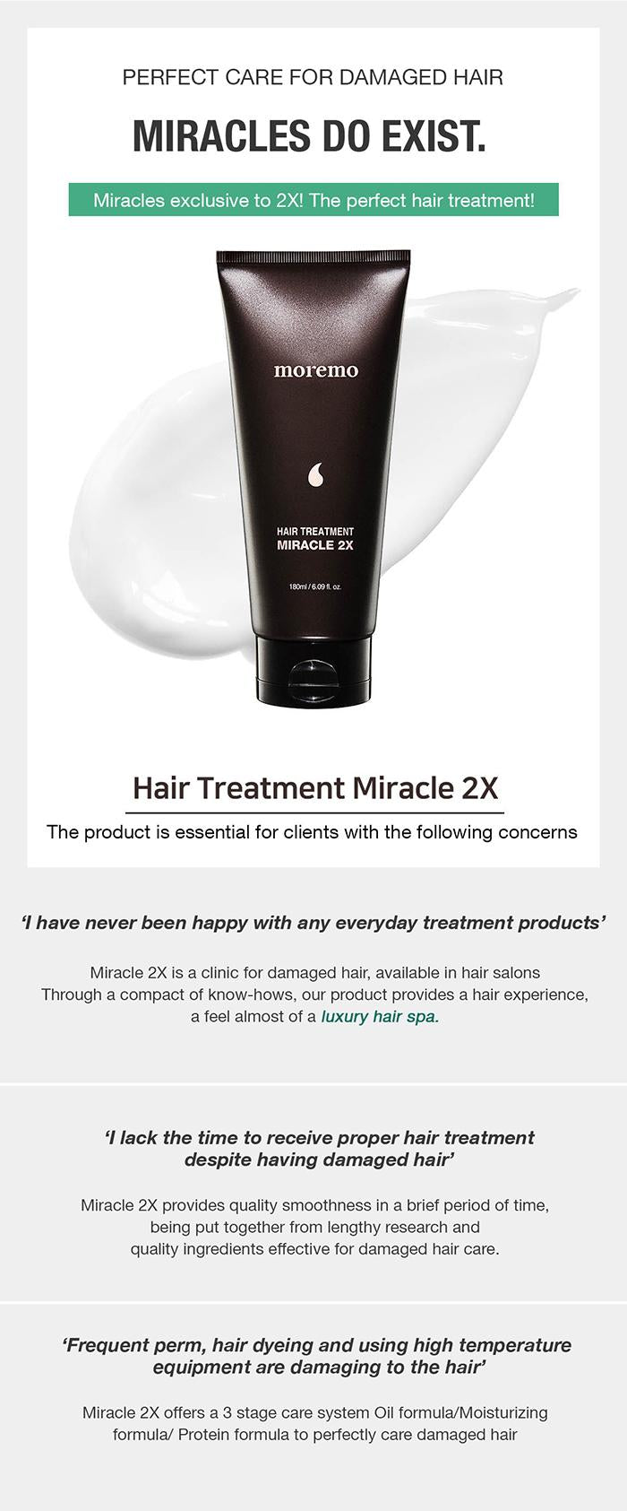 Hair Treatment Miracle 2X 180g