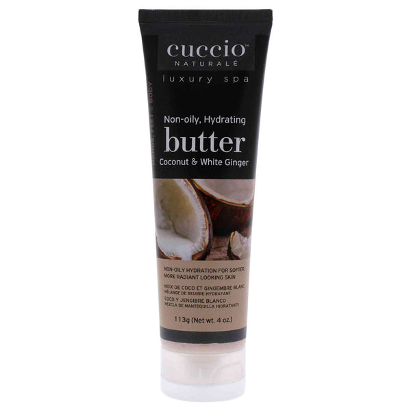 COCONUT & WHITE GINGER BUTTER BLEND ( HAND, BODY AND FOOT CREAM ) 113g