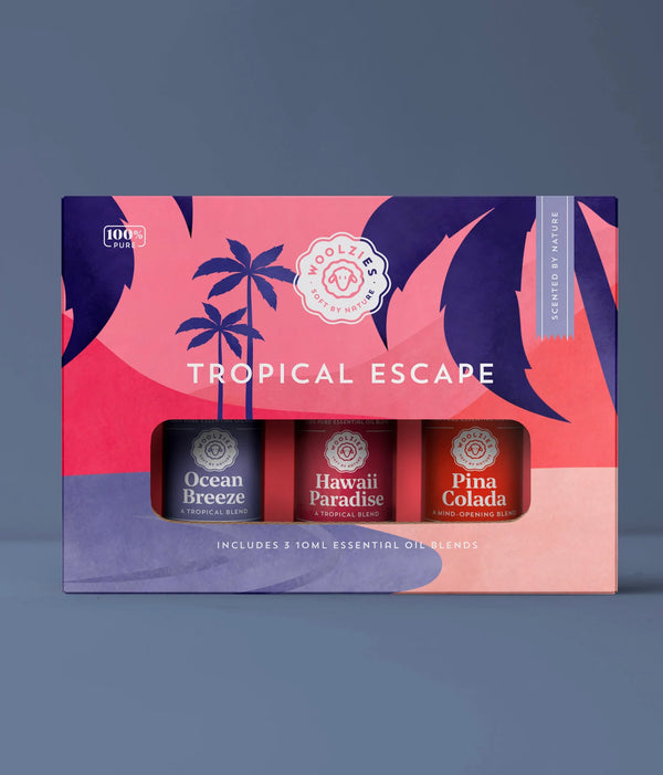 The Tropical Escape Collection Essential Oil Blend 3x10ml